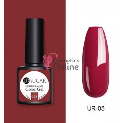 Oja semipermanenta SUGAR Color UV/LED, 7,5ml Cod 005 Intens Red